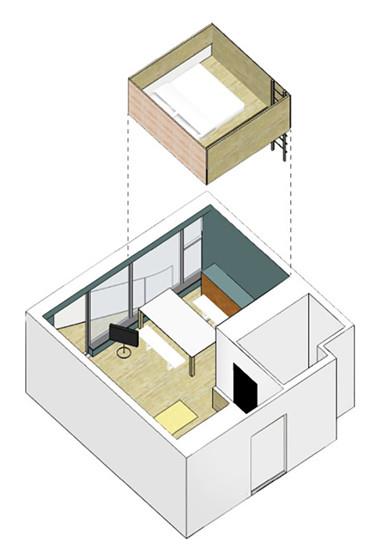 香港10平小户型男士单身公寓装修案例