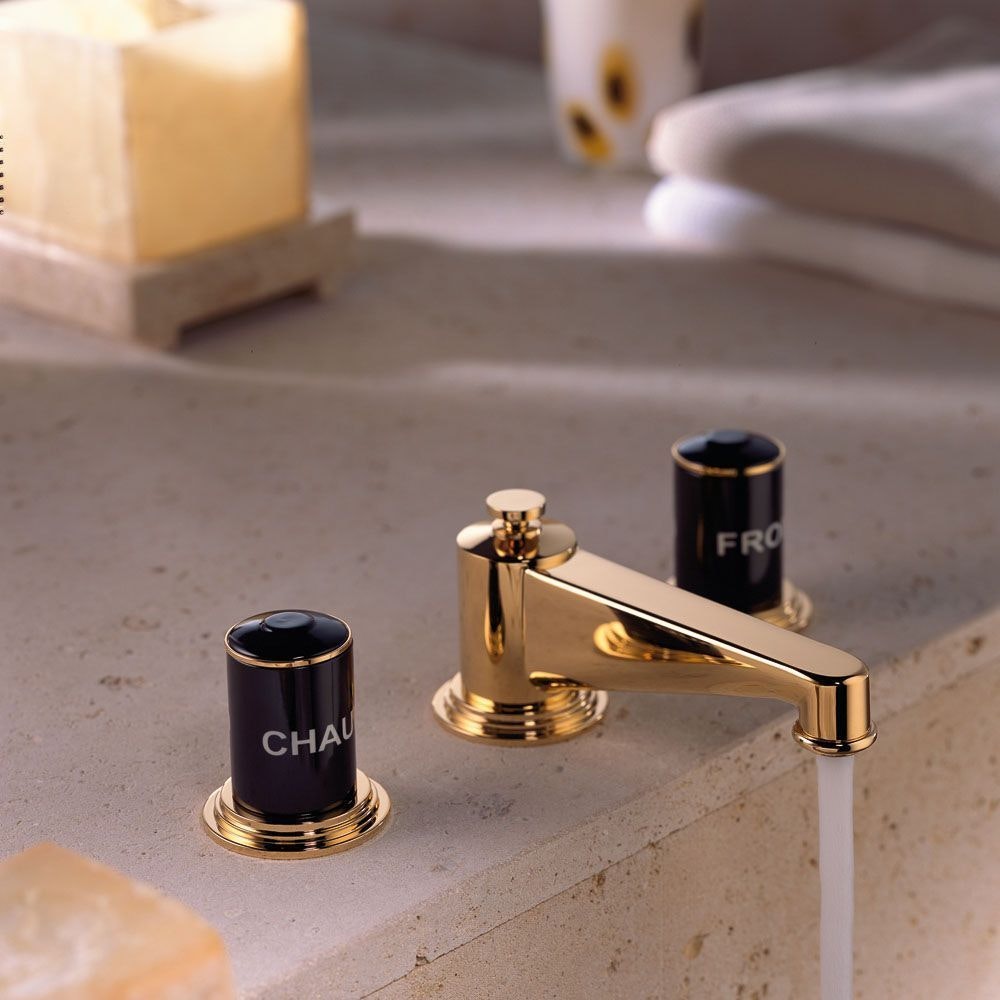thg faubourg系列镀金面盆龙头图片
